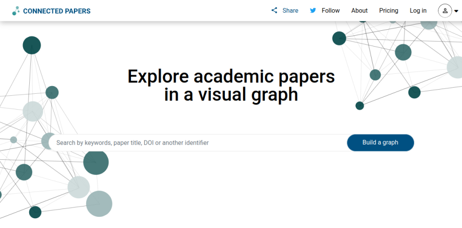 Connected Papers screenshot