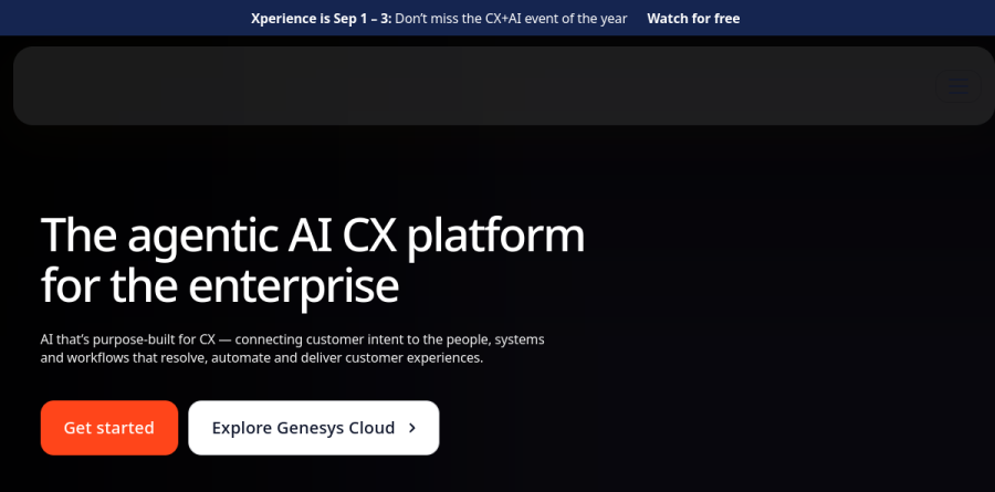Genesys Cloud CX screenshot