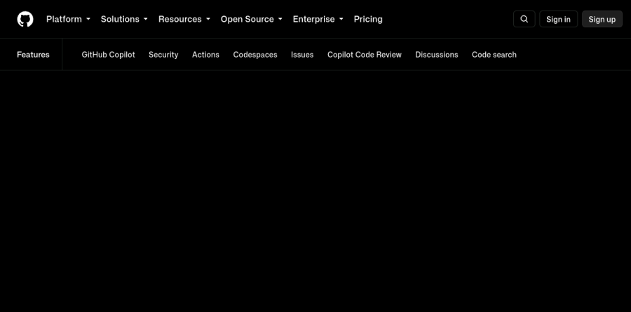 GitHub Actions screenshot