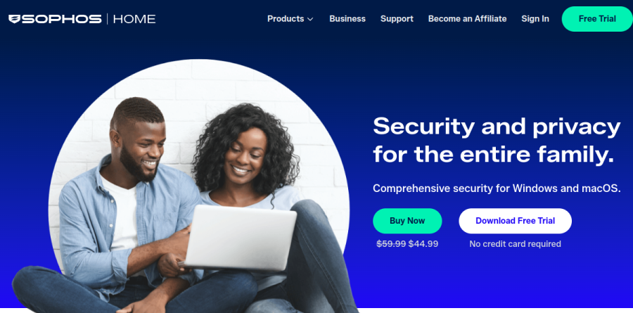 Sophos Home screenshot