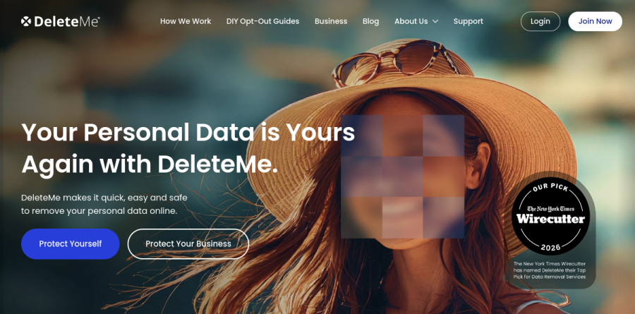 DeleteMe screenshot