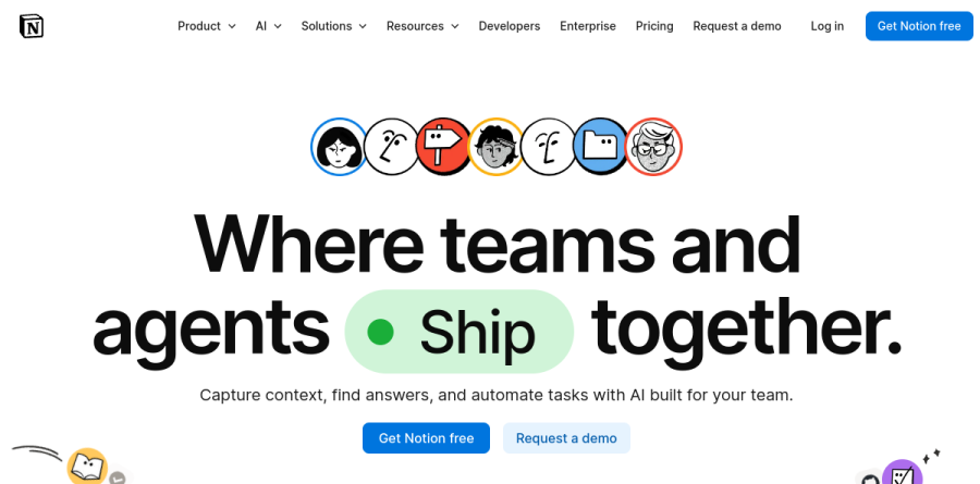 Notion AI screenshot