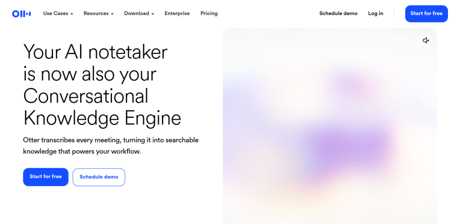 Otter.ai screenshot