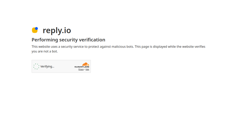 Reply.io screenshot