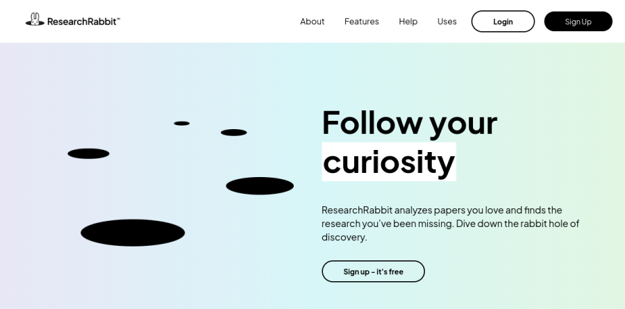 ResearchRabbit screenshot