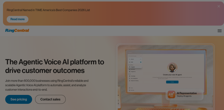 RingCentral AI screenshot