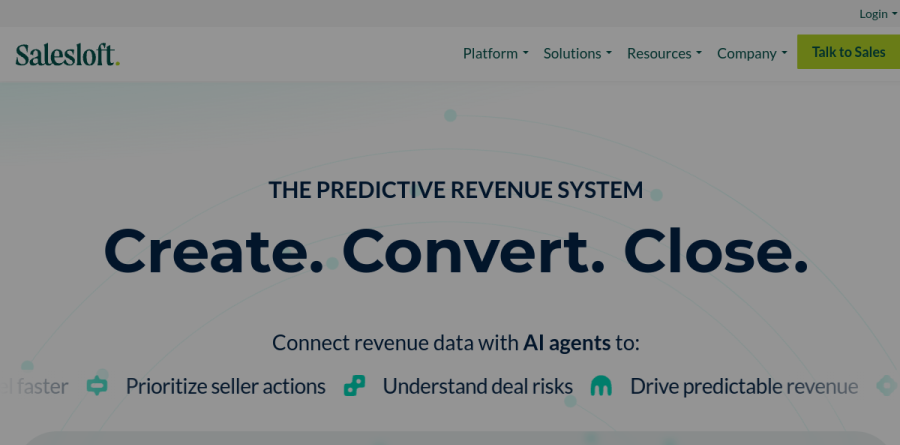Salesloft screenshot