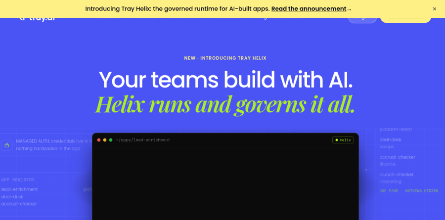 Tray.ai screenshot