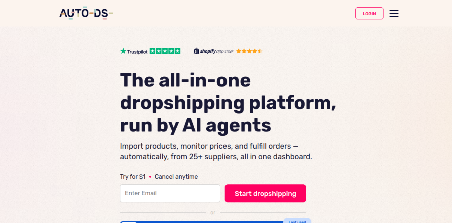 AutoDS screenshot