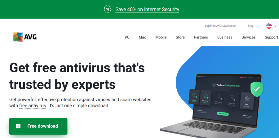 AVG screenshot