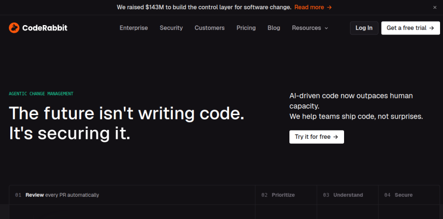 CodeRabbit screenshot