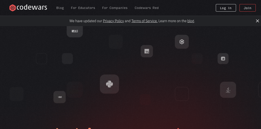 Codewars screenshot