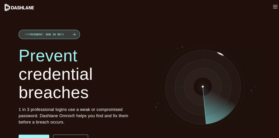 Dashlane screenshot