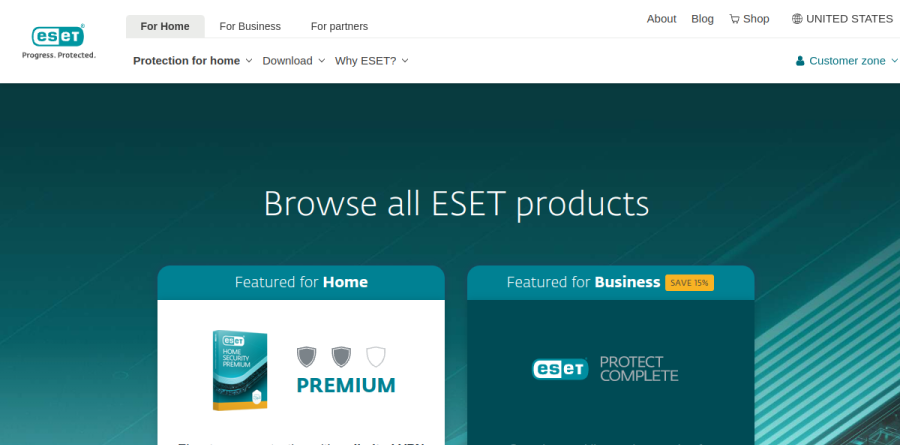 ESET HOME Security screenshot