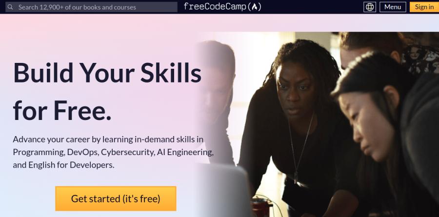 freeCodeCamp screenshot
