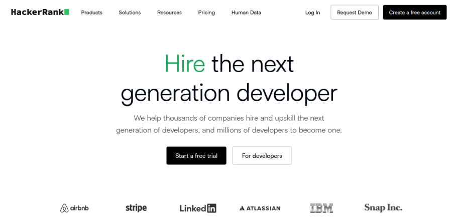 HackerRank screenshot