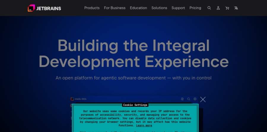 JetBrains screenshot