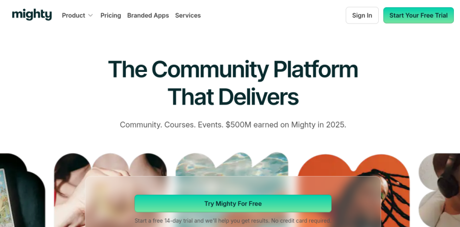 Mighty Networks screenshot