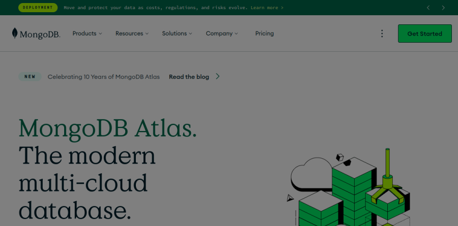 MongoDB Atlas screenshot