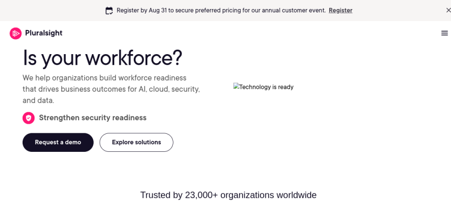 Pluralsight screenshot
