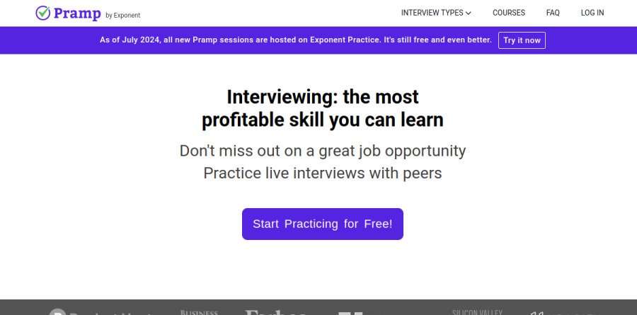 Pramp screenshot