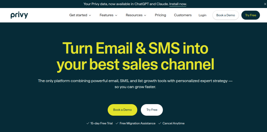 Privy screenshot
