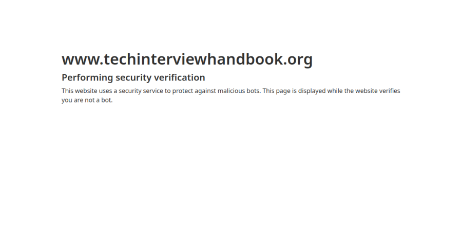 Tech Interview Handbook screenshot