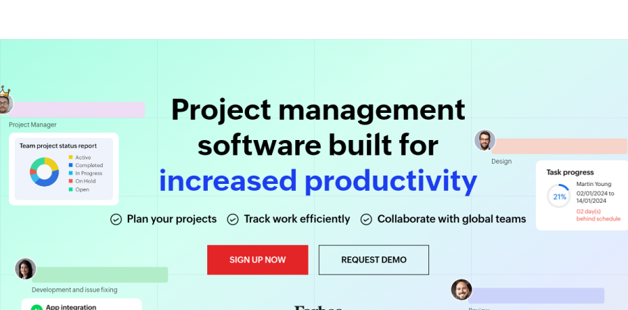 Zoho Projects screenshot