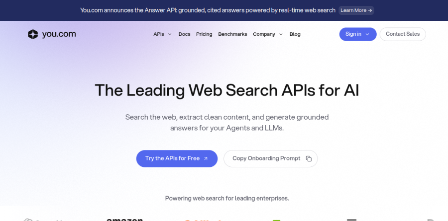 You.com screenshot