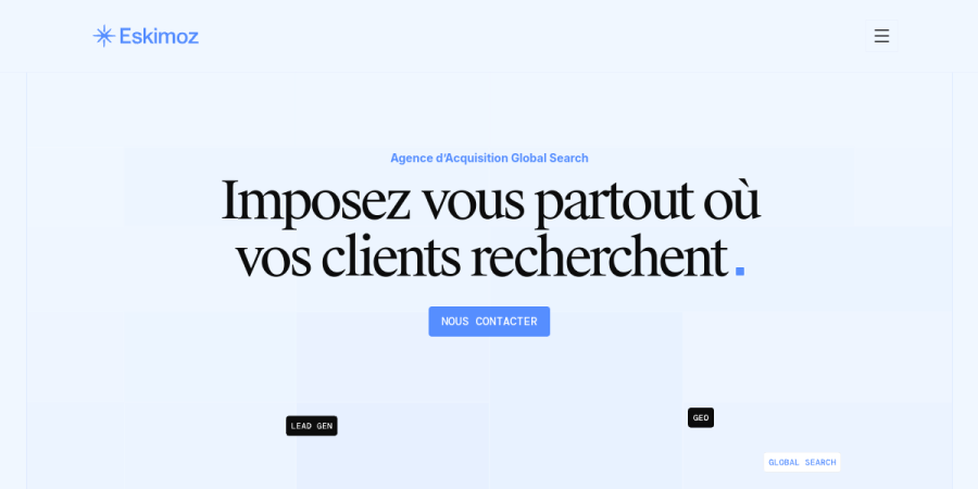 Aperçu du site Eskimoz