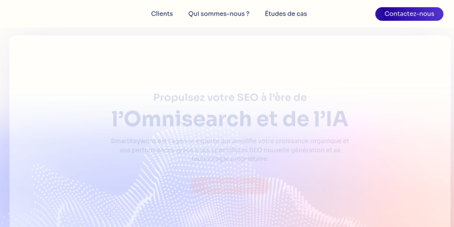 Aperçu du site SmartKeyword