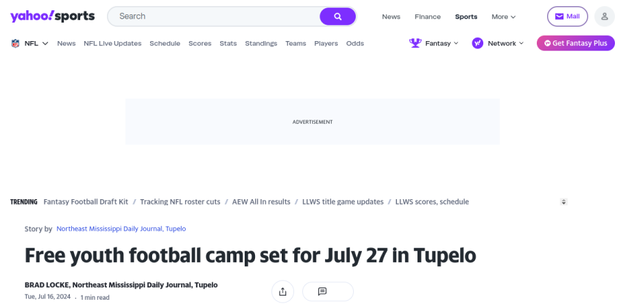 Yahoo Sports youth football preview