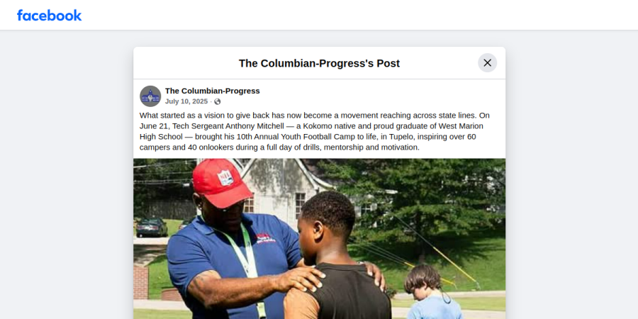 Columbian Progress feature preview