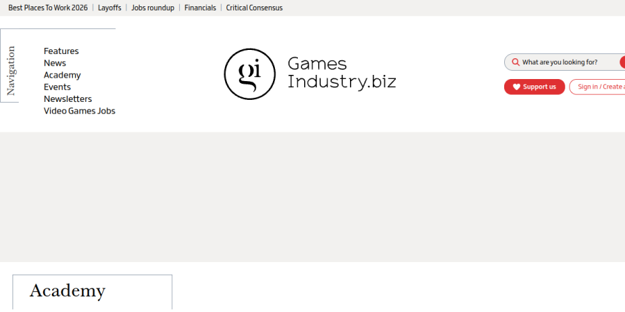 Preview of GamesIndustry.biz Academy
