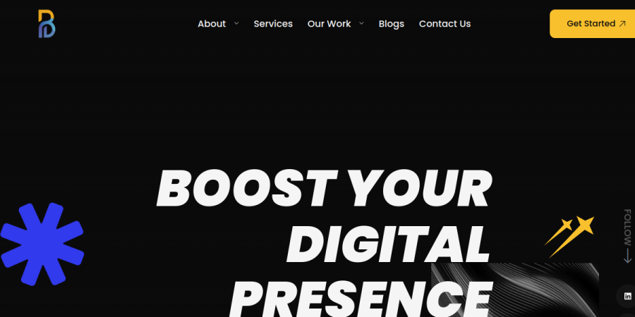 Brand Aura website preview
