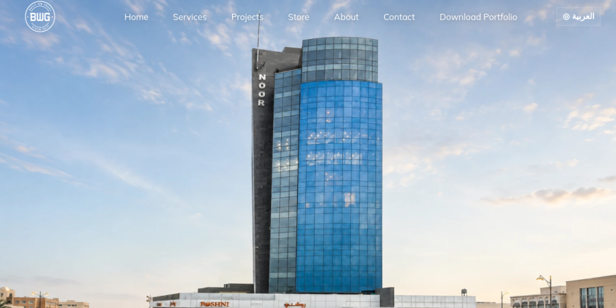 BuildWGroup website preview