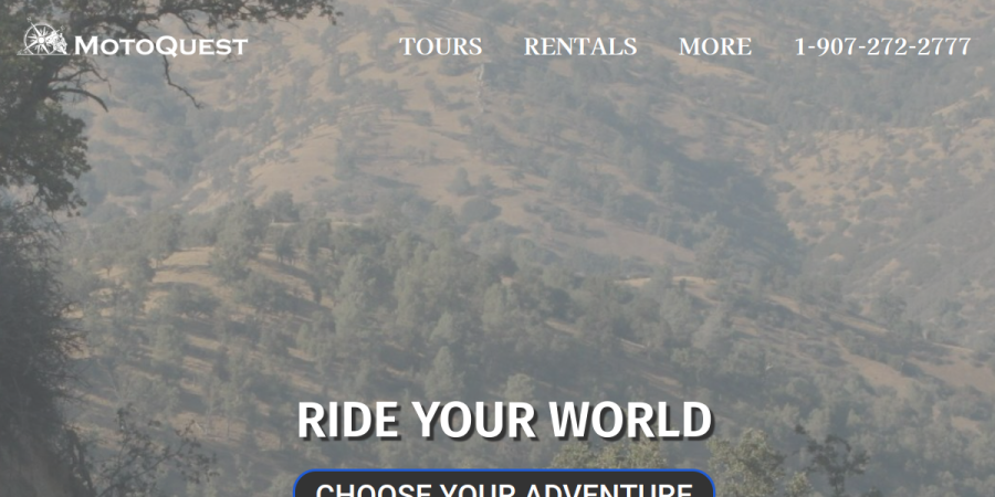 MotoQuest website preview