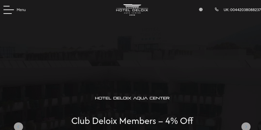 Hotel Deloix Aqua Center