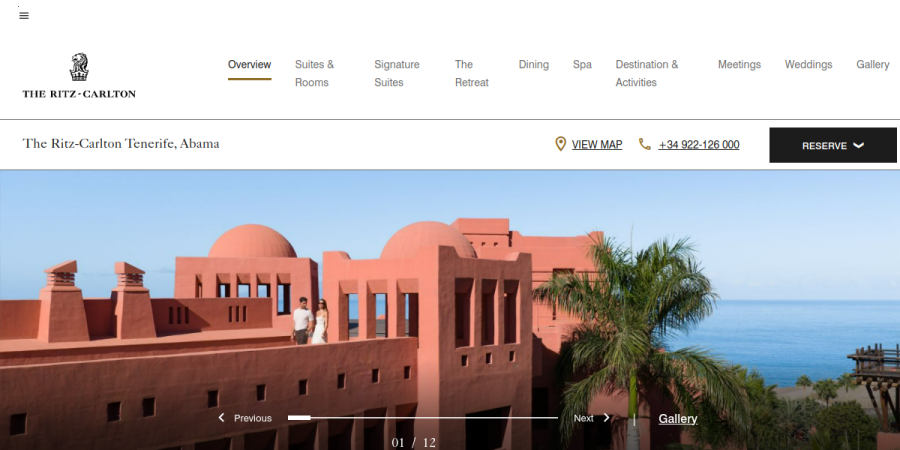 The Ritz-Carlton Tenerife, Abama