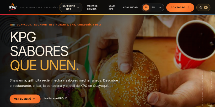 תמונה מקדימה של אתר KPG Restaurant — Kosher Pita Grill