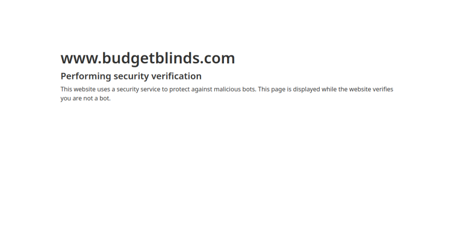 Screenshot of Budget Blinds of Land O'Lakes & North Tampa website