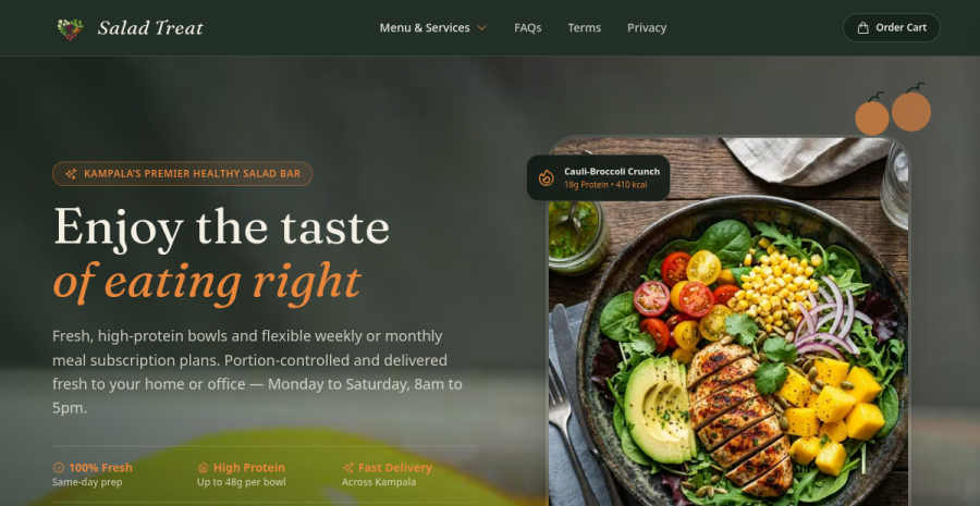 Salad Treat — Fresh Meal Subscriptions & Custom Salad Builder