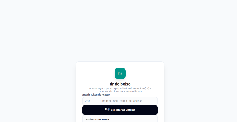 Captura do site drdebolso.vercel.app