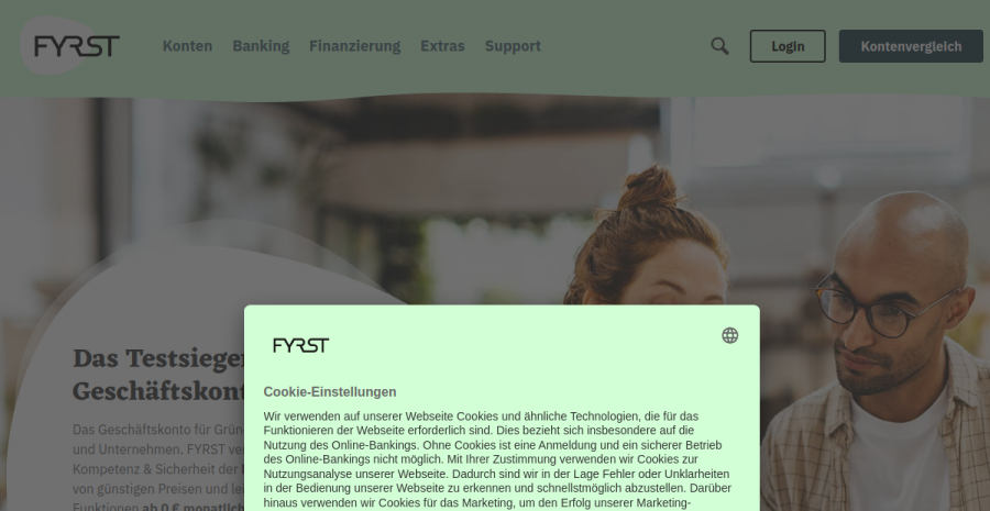 FYRST website screenshot