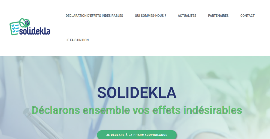 Aperçu du site Solidekla