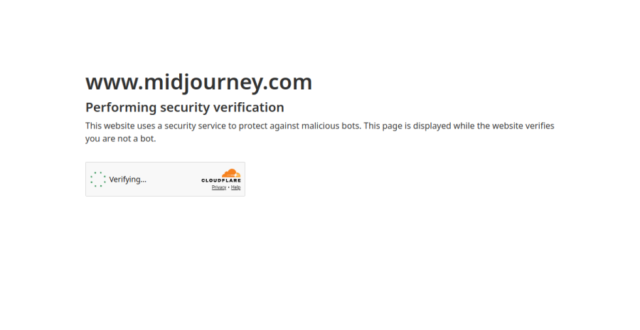 Midjourney 메인 화면