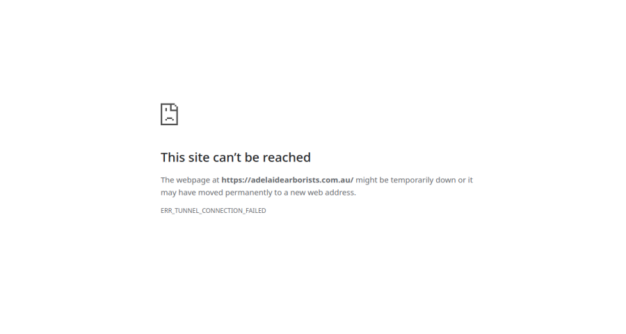 Adelaide Arborists website
