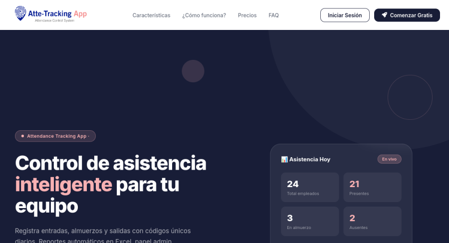 Preview Atte Tracking app