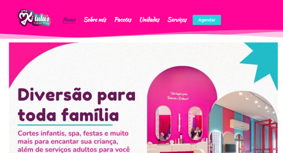Prévia do site Kilulu's Salon Play