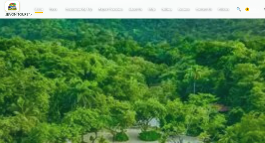Jevon Tours JA — website by Ezy Web Pro
